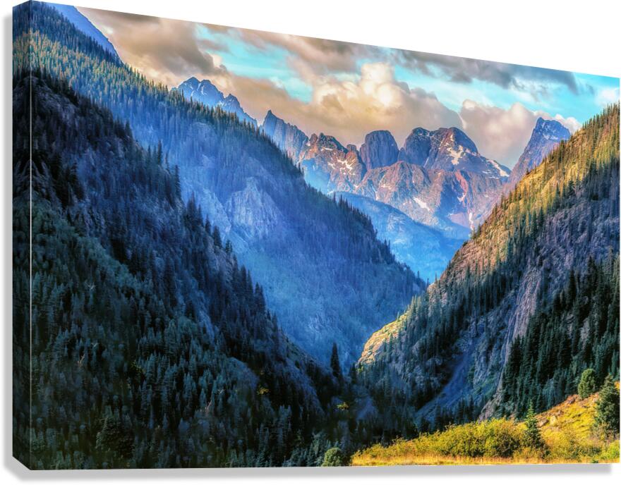 From the Silverton Triangle Canvas Print