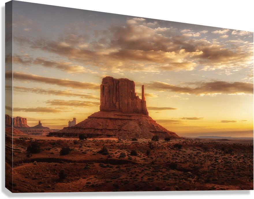The Mitten Canvas Print