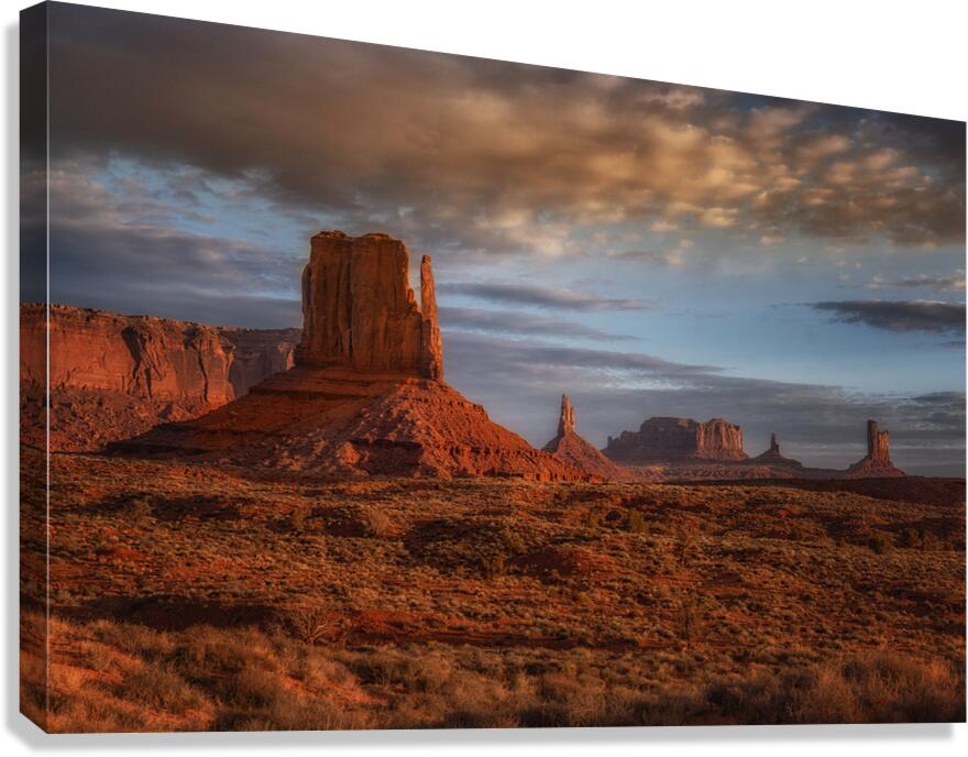 Many Monuments Canvas Print