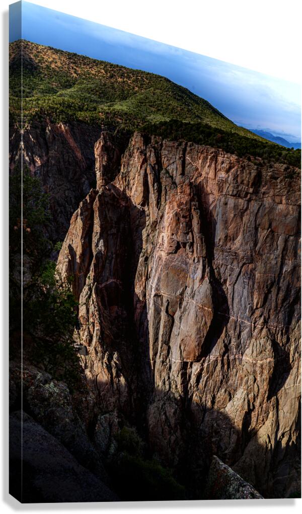 Chasm View Canvas Print