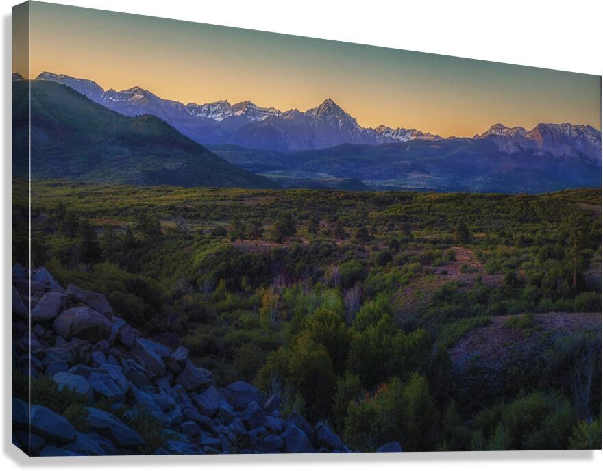 The Long View Canvas Print