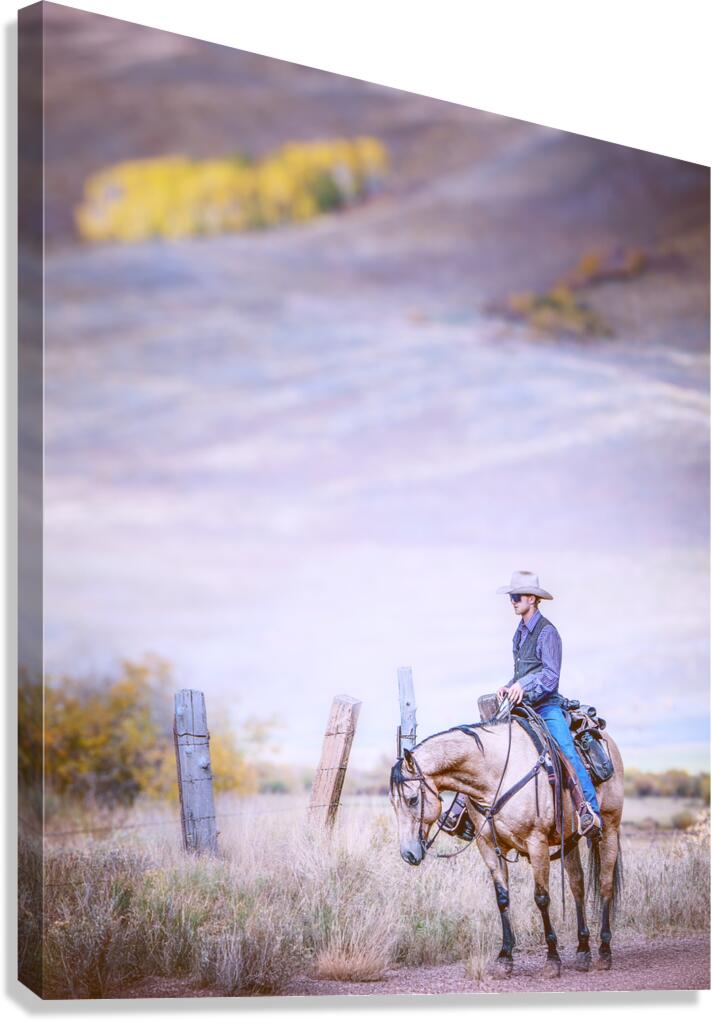 Riding Point Canvas Print