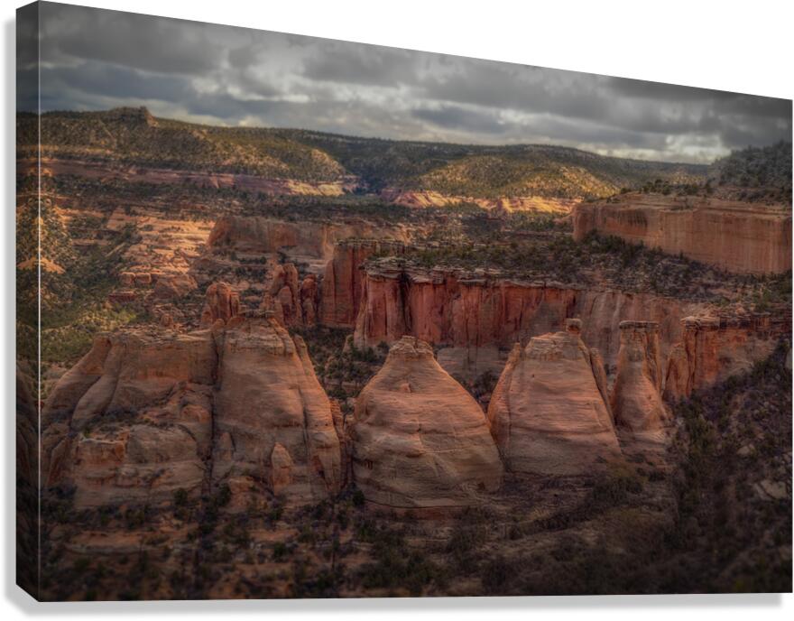 Erosion Canvas Print