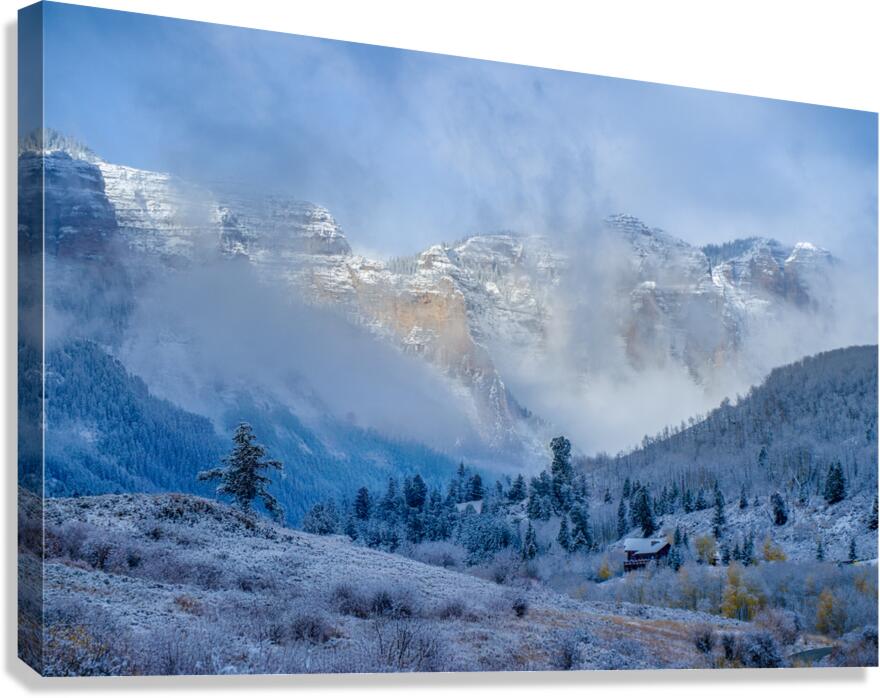 Frostbound Canvas Print
