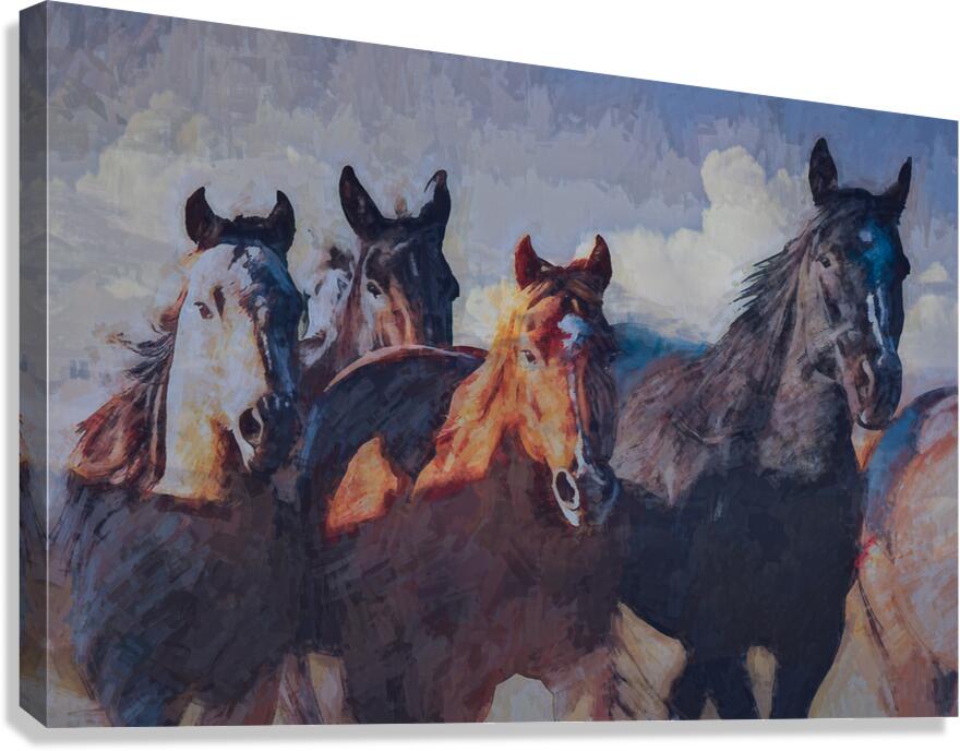 Gathered Strength Canvas Print