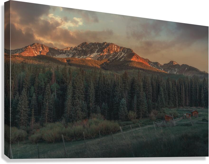 Wilson Sunset Canvas Print