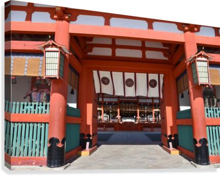 Fushimi Inari Kyoto FF 1 Canvas Print