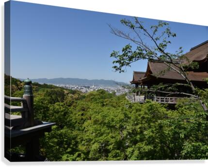 Kiyomizu-dera Kyoto FF5DD4 Canvas Print