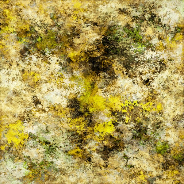 Finding yellow rocks Print