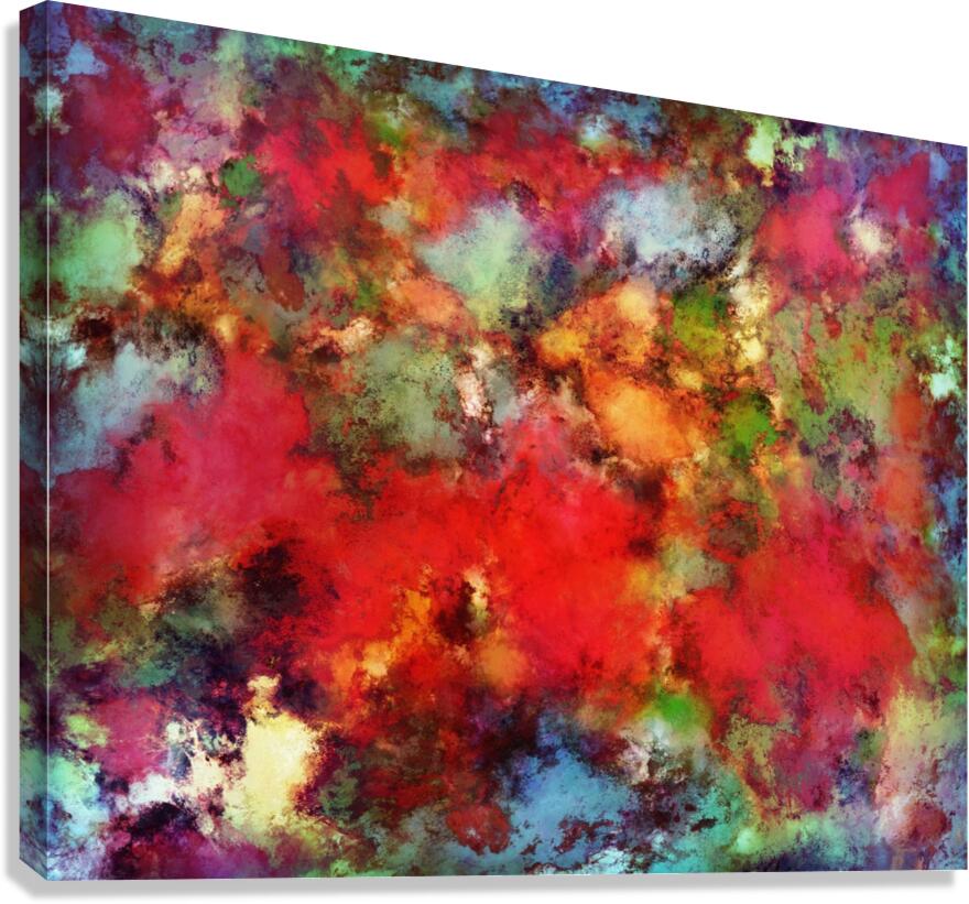 A red road Canvas Print
