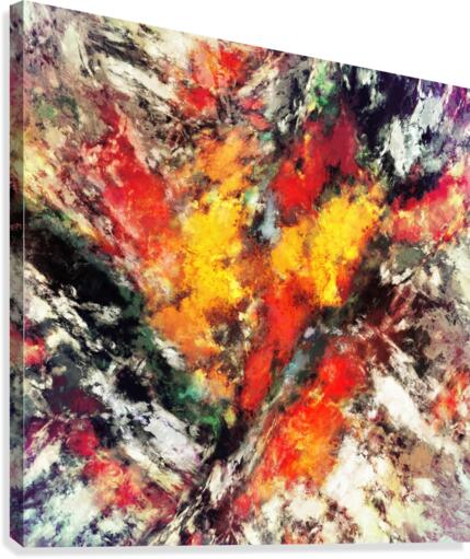 Clattering Canvas Print