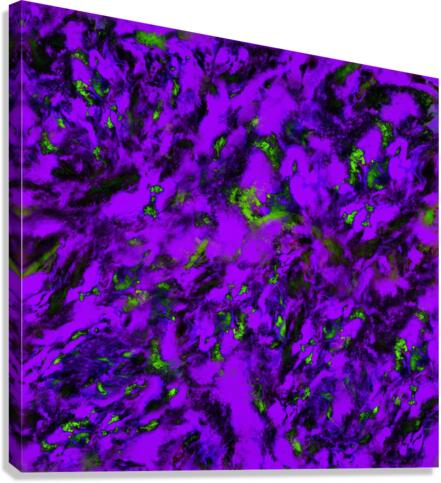 Fluttering purple Canvas Print