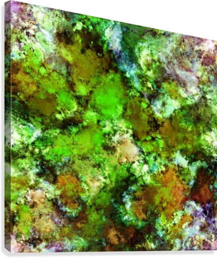 Green scene Canvas Print