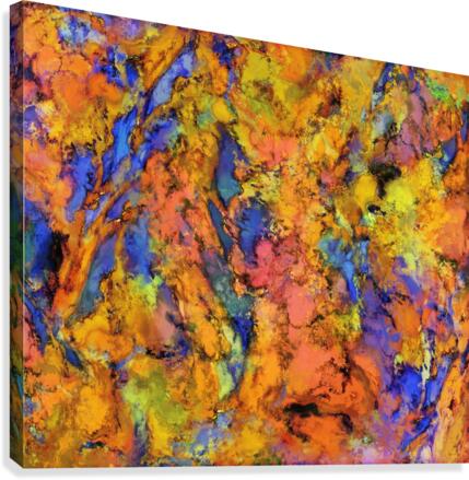 Landslip Canvas Print