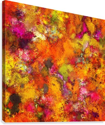 Orange pop Canvas Print