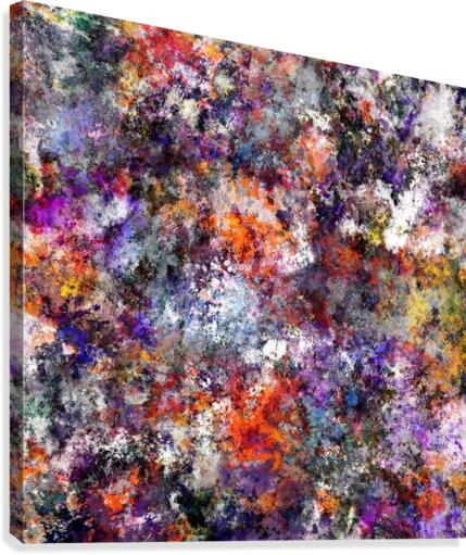 The warm cinders Canvas Print