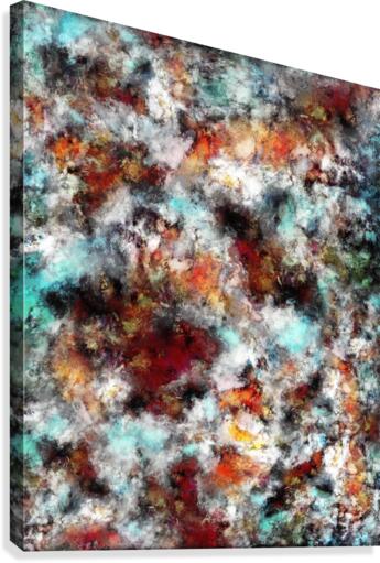 Volcanic ice Canvas Print