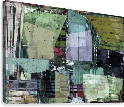 Broken building Canvas Print