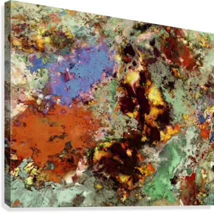 Elegantly eroded Canvas Print