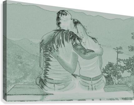 Couple Canvas Print