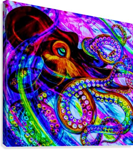 cape cod octopus  Canvas Print