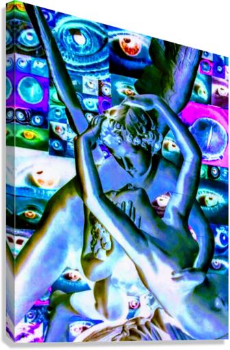 erotic statue Canvas Print