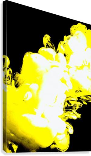 yellow cloud Canvas Print