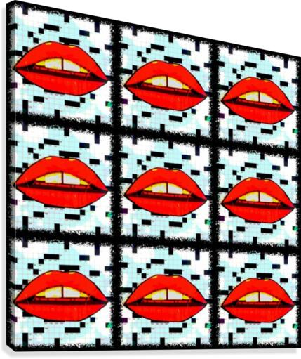 lip service Canvas Print