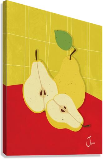 Pears Canvas Print