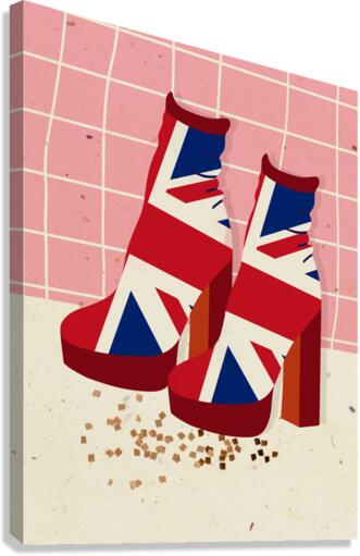 Union Jack Platforms Canvas Print