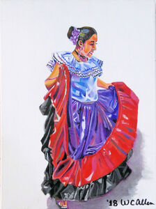 1 Dancer in Costa Rica
