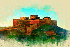 DBD - Sunrise Over Alora Castle 