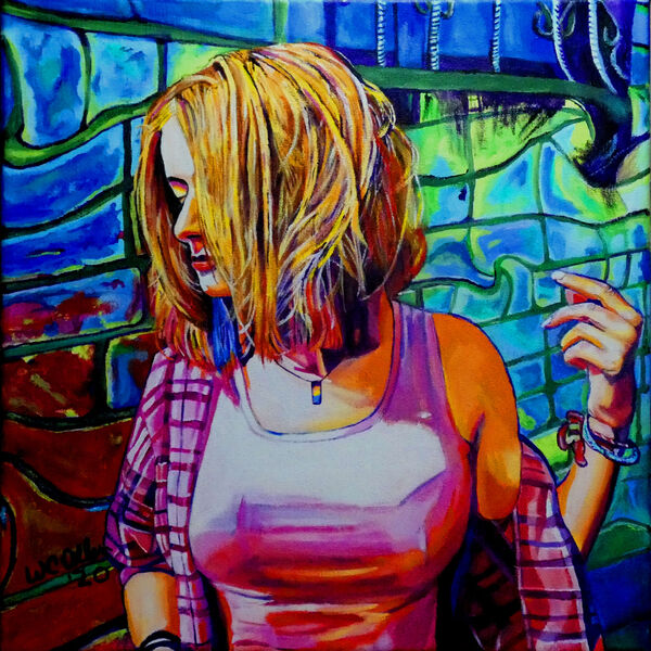 Against the Wall  Print