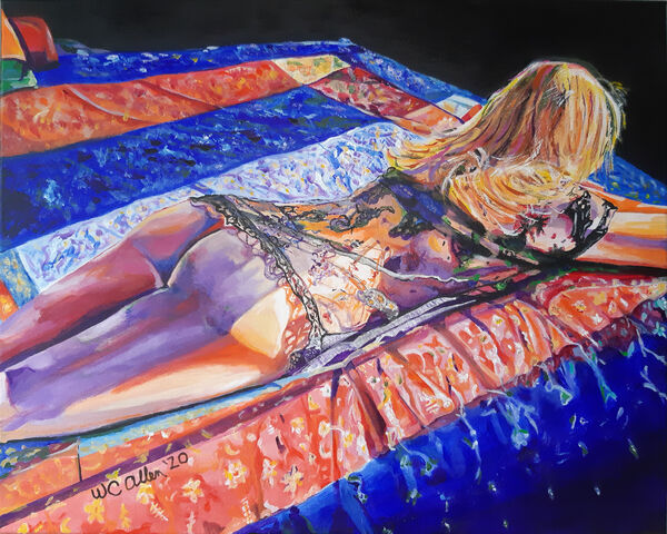 Afternoon Light Culo and Lace Print