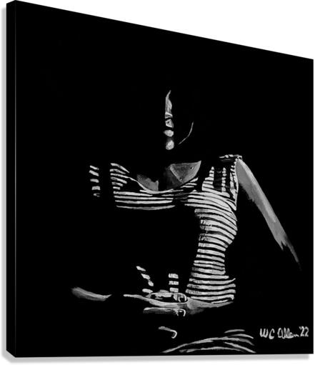 Mary is Waiting  Canvas Print