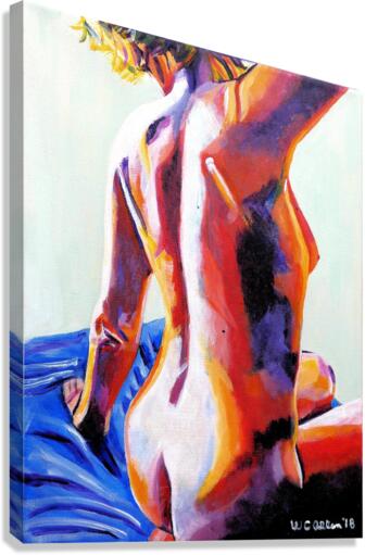 Back to Front  Canvas Print
