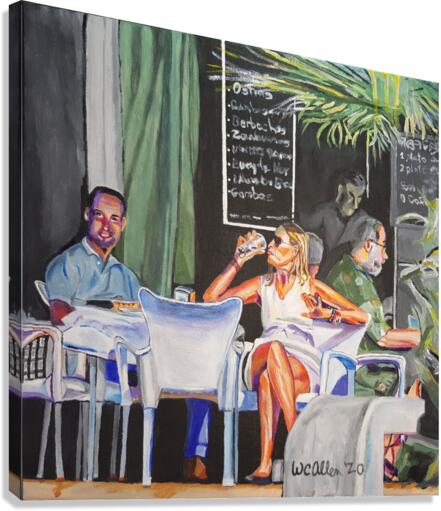 Glass Half Full Canvas Print