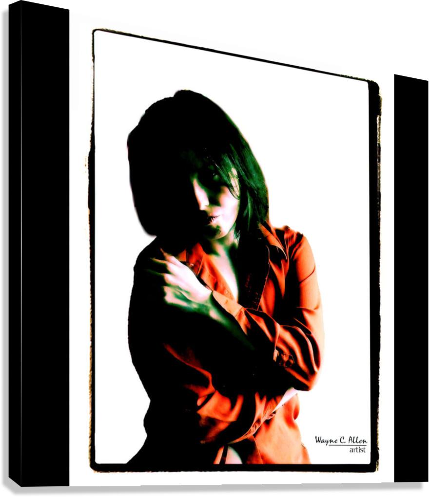 Red Shirt  Canvas Print