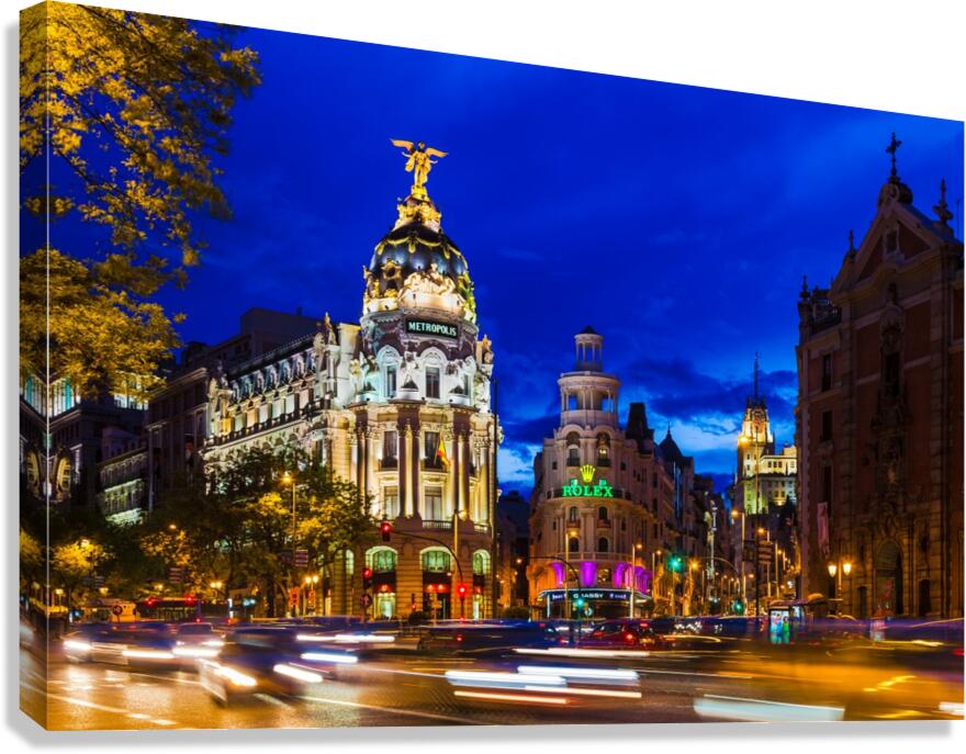 MADRID 01 Canvas Print