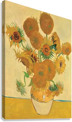 SUNFLOWERS  Canvas Print