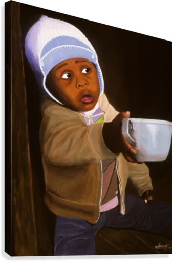 Empty Cup Canvas Print