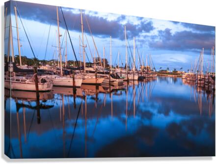 Mast Reflection Canvas Print