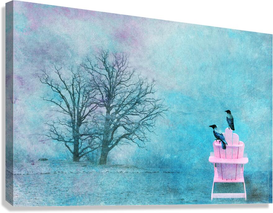 Resting Crows Canvas Print