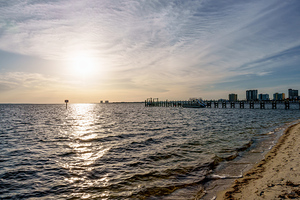QuietWater Pensacola Beach Morning Glare