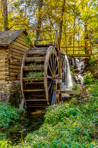 Reeds Spring Mill Water Wheel