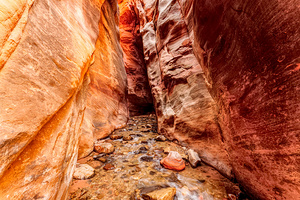 Kanarra Falls Slot Canyon
