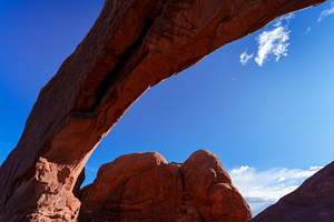 Looking Up The South Window Arch