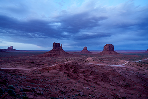 Days End At Monument Valley