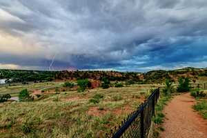 Lightning Storm Colorado Springs
