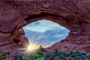 Arches South Window Sunrise